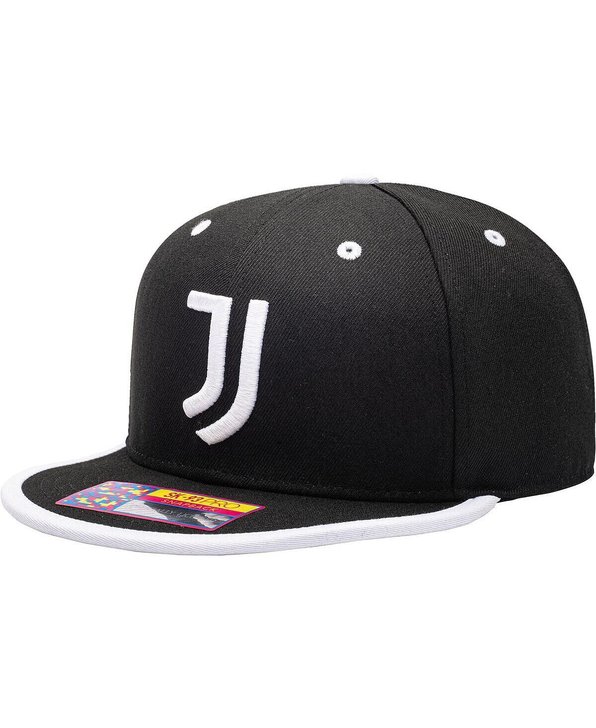 

Мужская черная кепка Juventus Tape Snapback Fan Ink