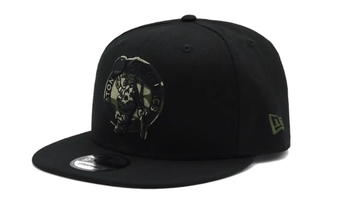 

New Era Хлопковая бейсболка унисекс черная, Black