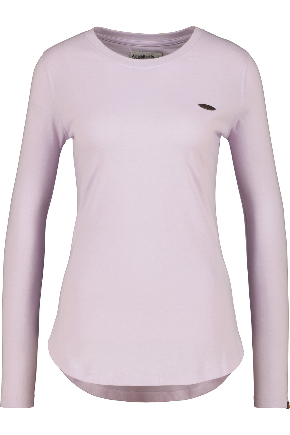 

Лонгслив alife and kickin, Langarmshirt LeaAK A, цвет gentle lavender melange