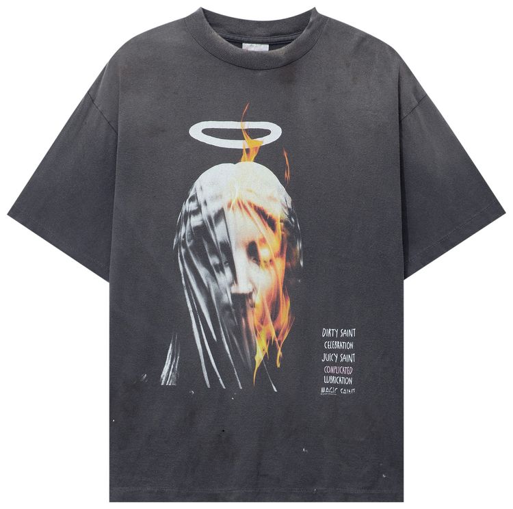 

Футболка SAINT Mxxxxxx Devil Daddy Short-Sleeves T-Shirt 'Black', черный