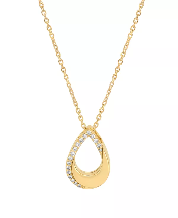 

Бриллиантовое колье (1/10 карата) из 10-каратного желтого золота Macy'S, gold