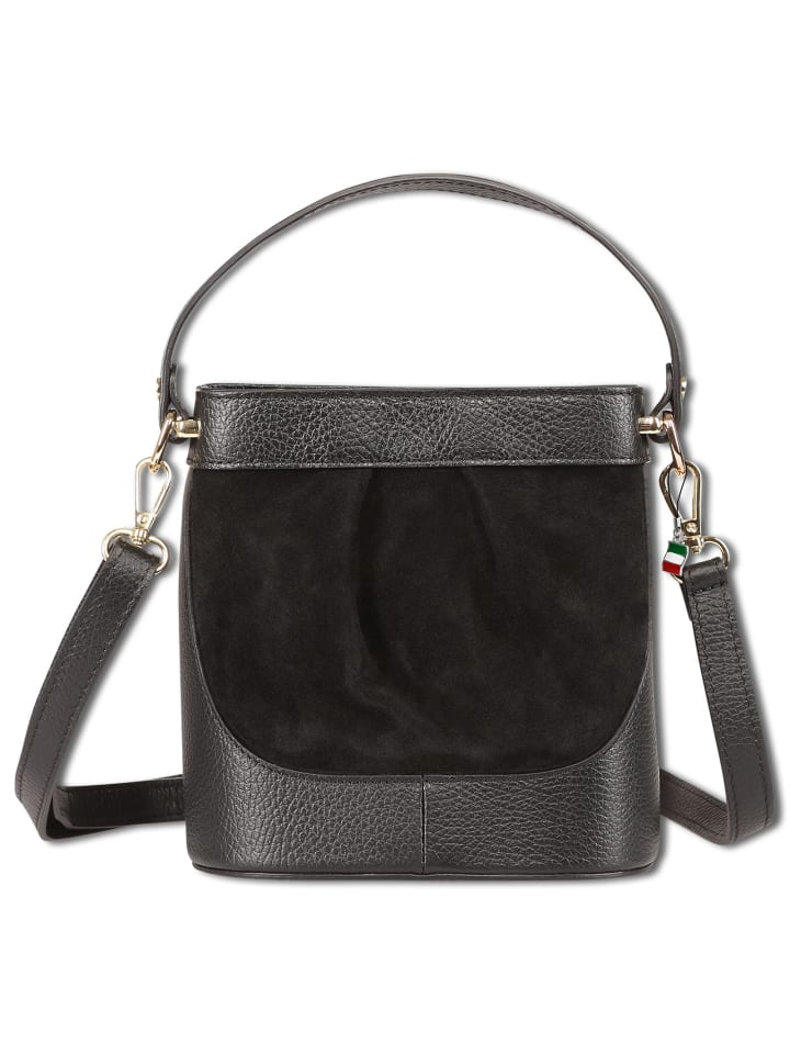 

Сумка через плечо Florence, кожа, черная, около 18 см Florence