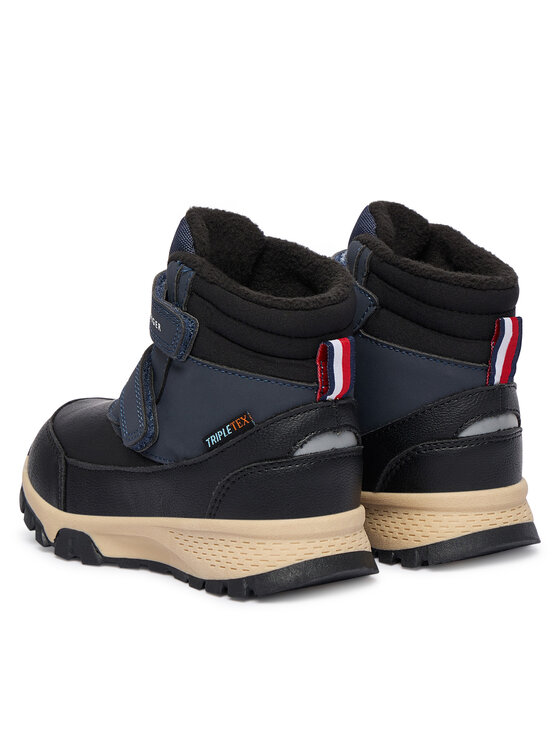 Туфли на шнуровке T1X5-34134-1592X656 M Tommy Hilfiger, синий — фото 3