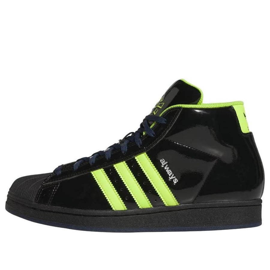 

Кроссовки adidas x Always Pro Model ADV 'Black Semi Solar Slime', черный