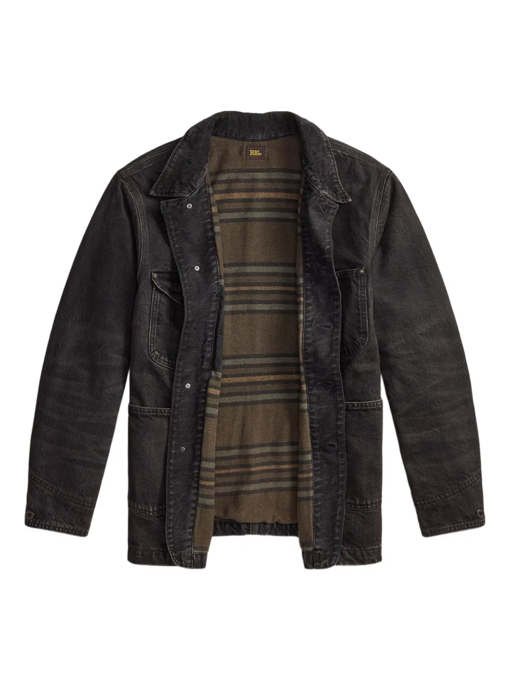 

Джинсовая рубашка на пуговицах Ralph Lauren RRL, черный