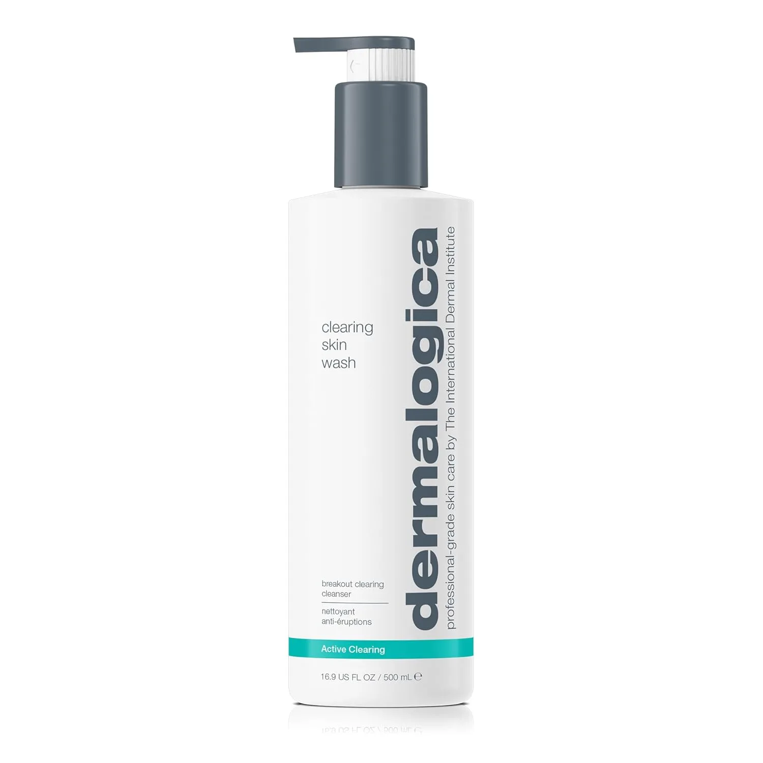 Очищающая пенка для лица Dermalogica Clearing Skin Wash - антивозрастное средство от акне - натуральная пенка для очищения кожи от прыщей с салициловой кислотой и маслом чайного дерева. 500 мл (1 шт.)