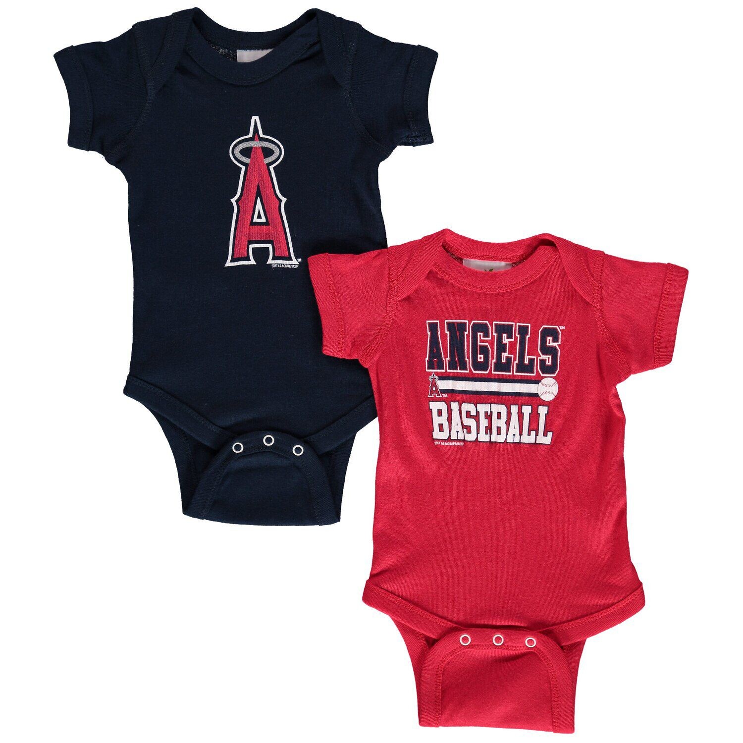 

Комбинезон из двух частей, мягкий Los Angeles Angels, черный/красный