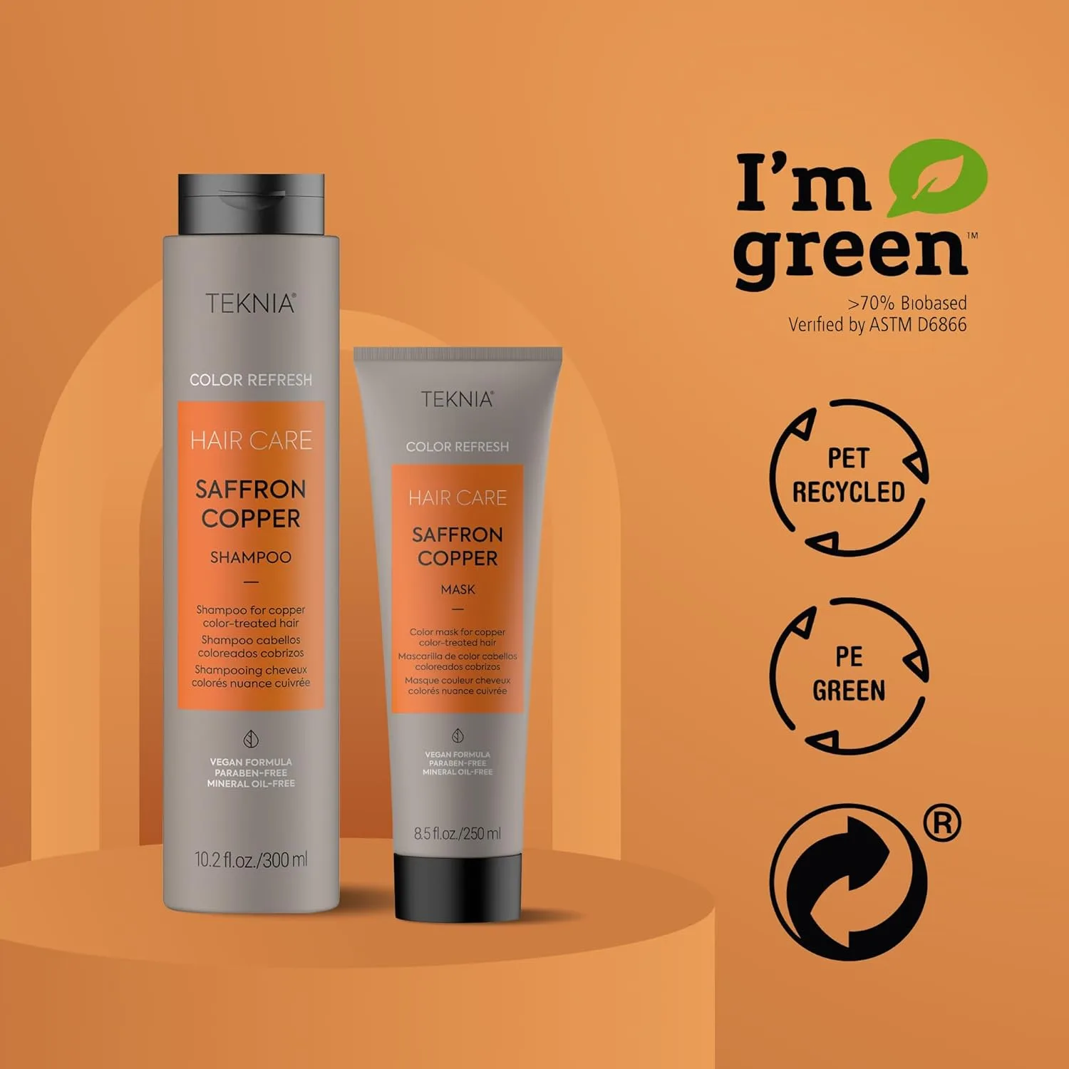 Маска для волос LAKMÉ Teknia Color Refresh, маска для окрашивания волос., Saffron Copper — фото 4
