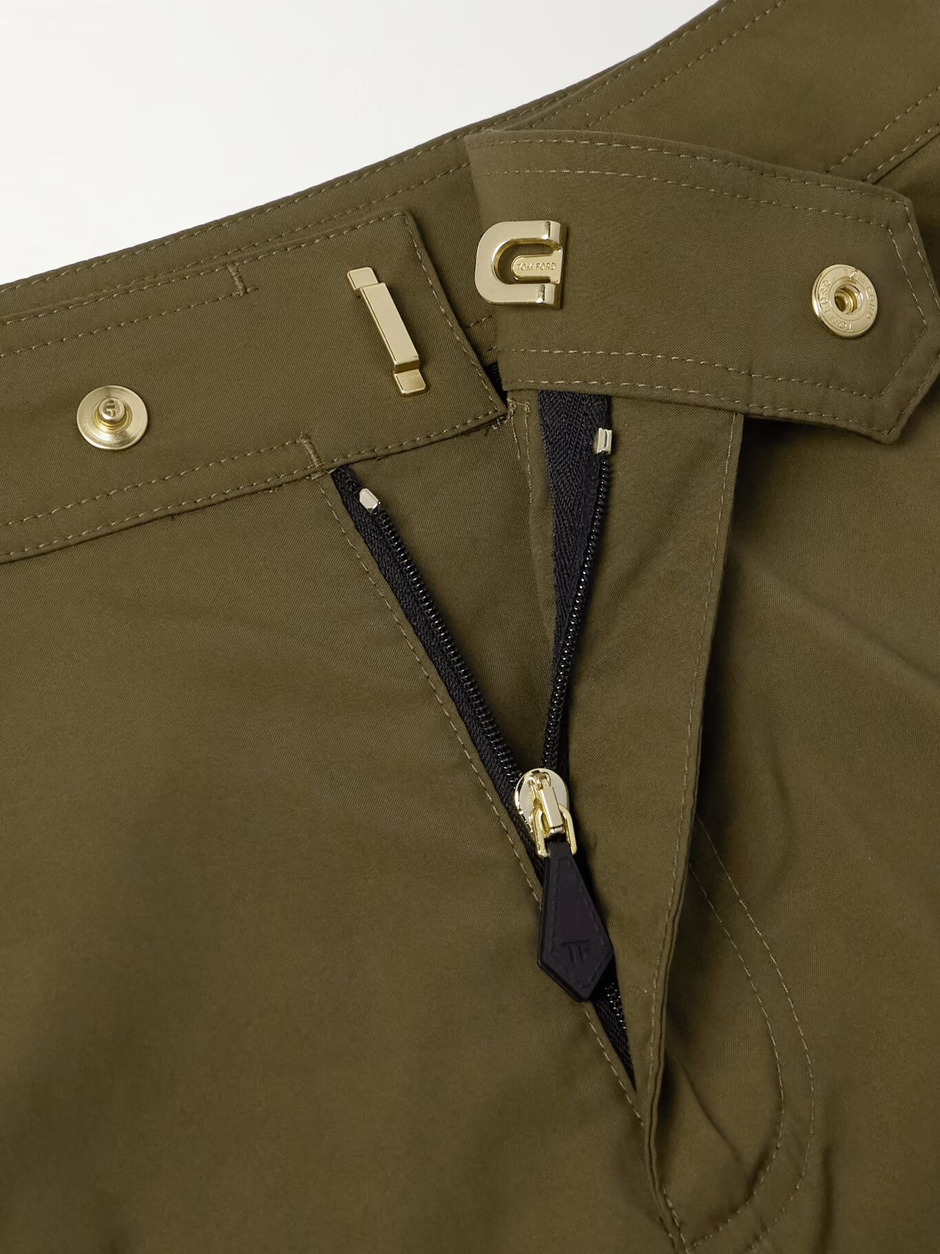 

Короткие облегающие шорты для плавания TOM FORD, коричневый