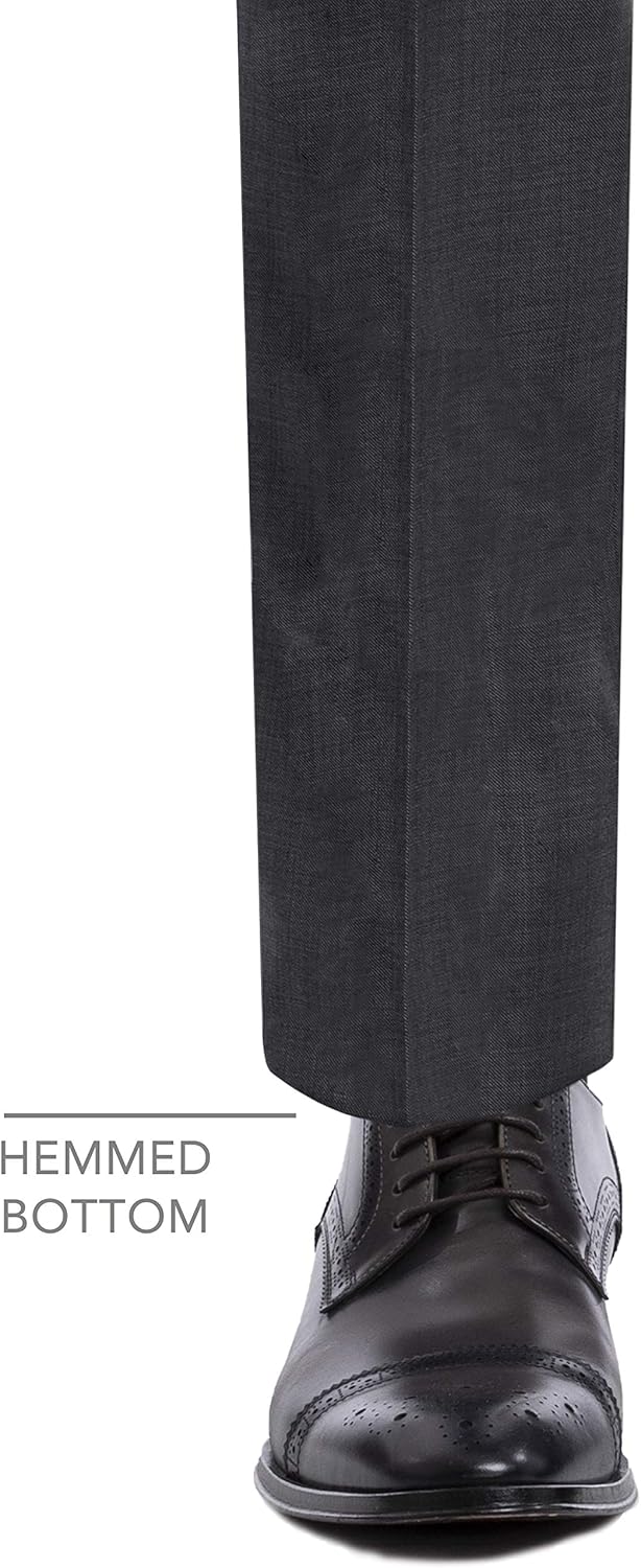 Мужские облегающие костюмы Calvin Klein Slim Fit, Charcoal — фото 4