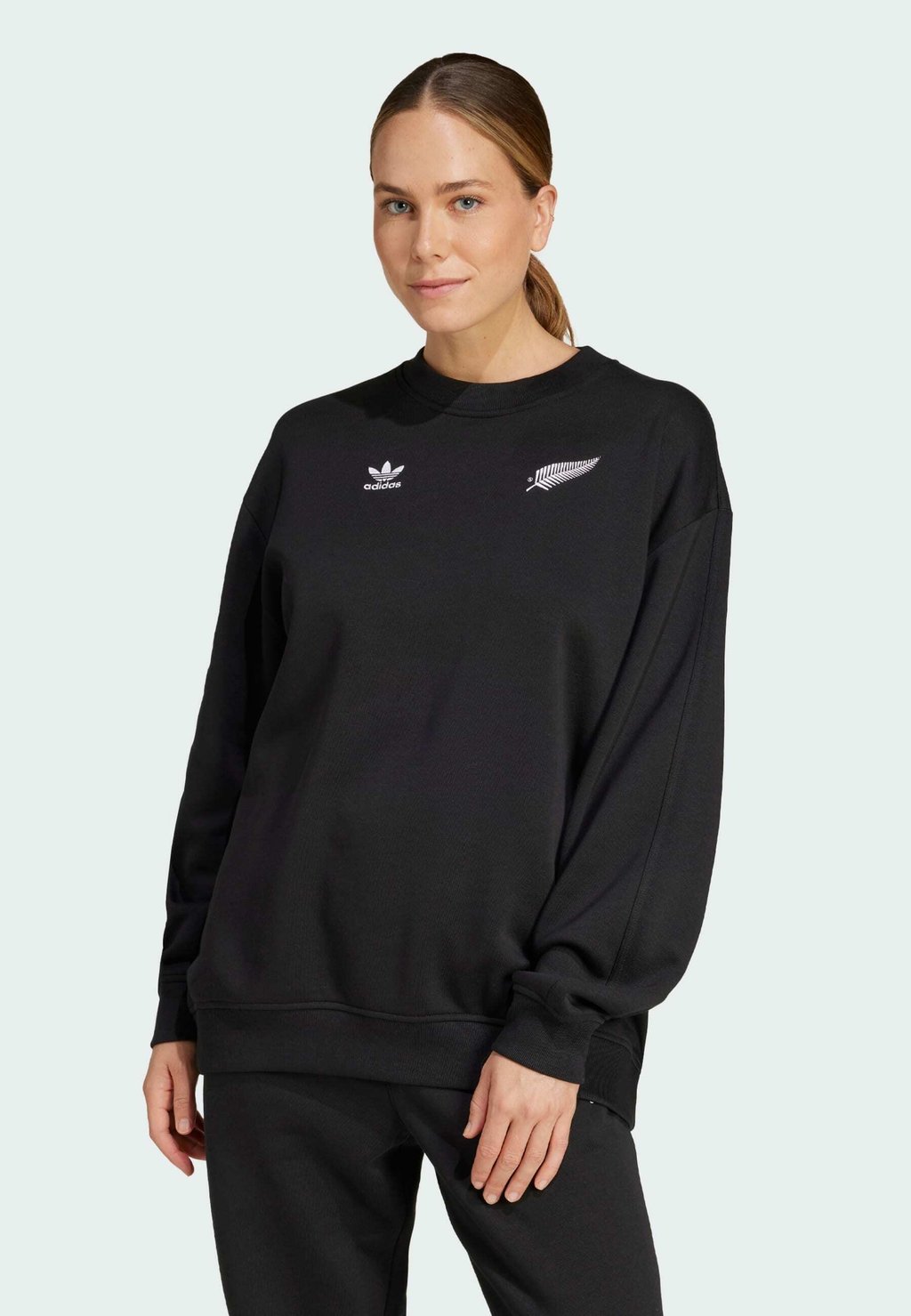 

Толстовка ALL ESSENTIALS LONG SLEEVE CREW adidas Performance, черный