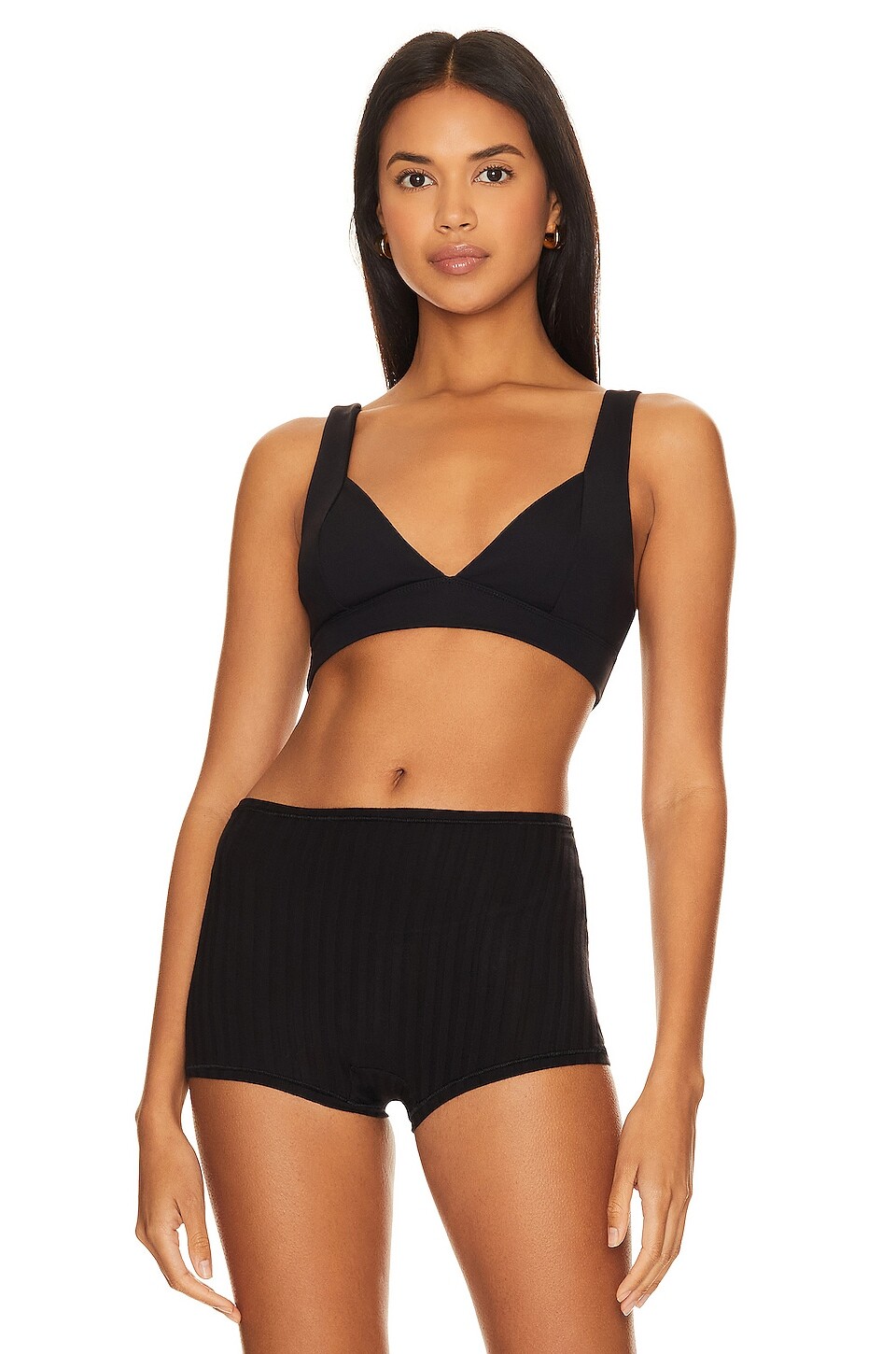 

Бюстгальтер Free People x Intimately FP Duo Corsetlette, черный