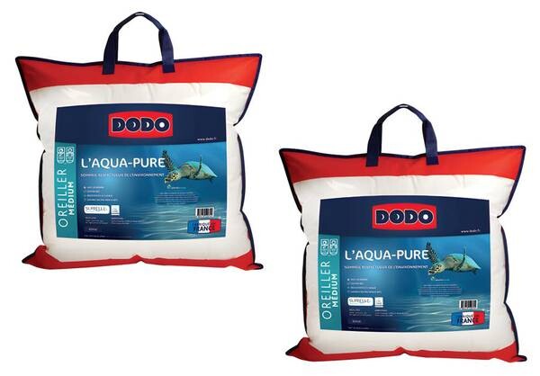 

Подушка Dodo AQUA PURE 2 шт, 60x60x60 см, белый