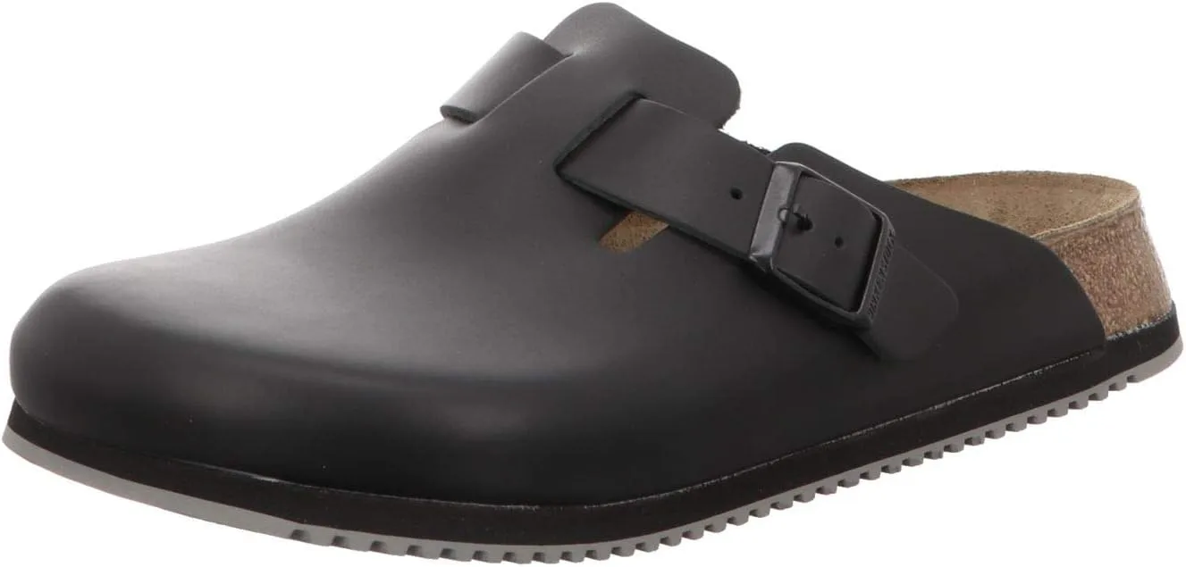 Рабочие сабо Birkenstock Boston Unisex, черный