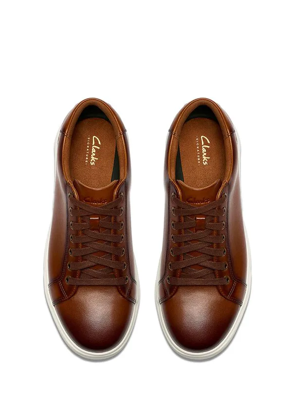 Кроссовки с галстуком goswell Clarks Originals, Braun — фото 3