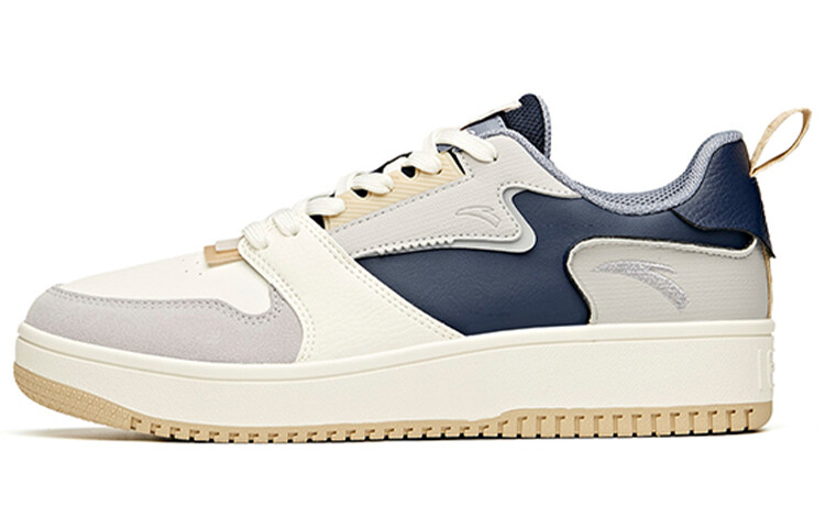 

Кроссовки для скейтбординга мужские с низким верхом Floating Cloud Grey / Turbid Blue / White Anta, Белый, Кроссовки для скейтбординга мужские с низким верхом Floating Cloud Grey / Turbid Blue / White Anta
