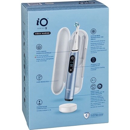 Электрическая зубная щетка Oral-B Io 9 Luxe Edition Aqua Marine, Oral B — фото 2