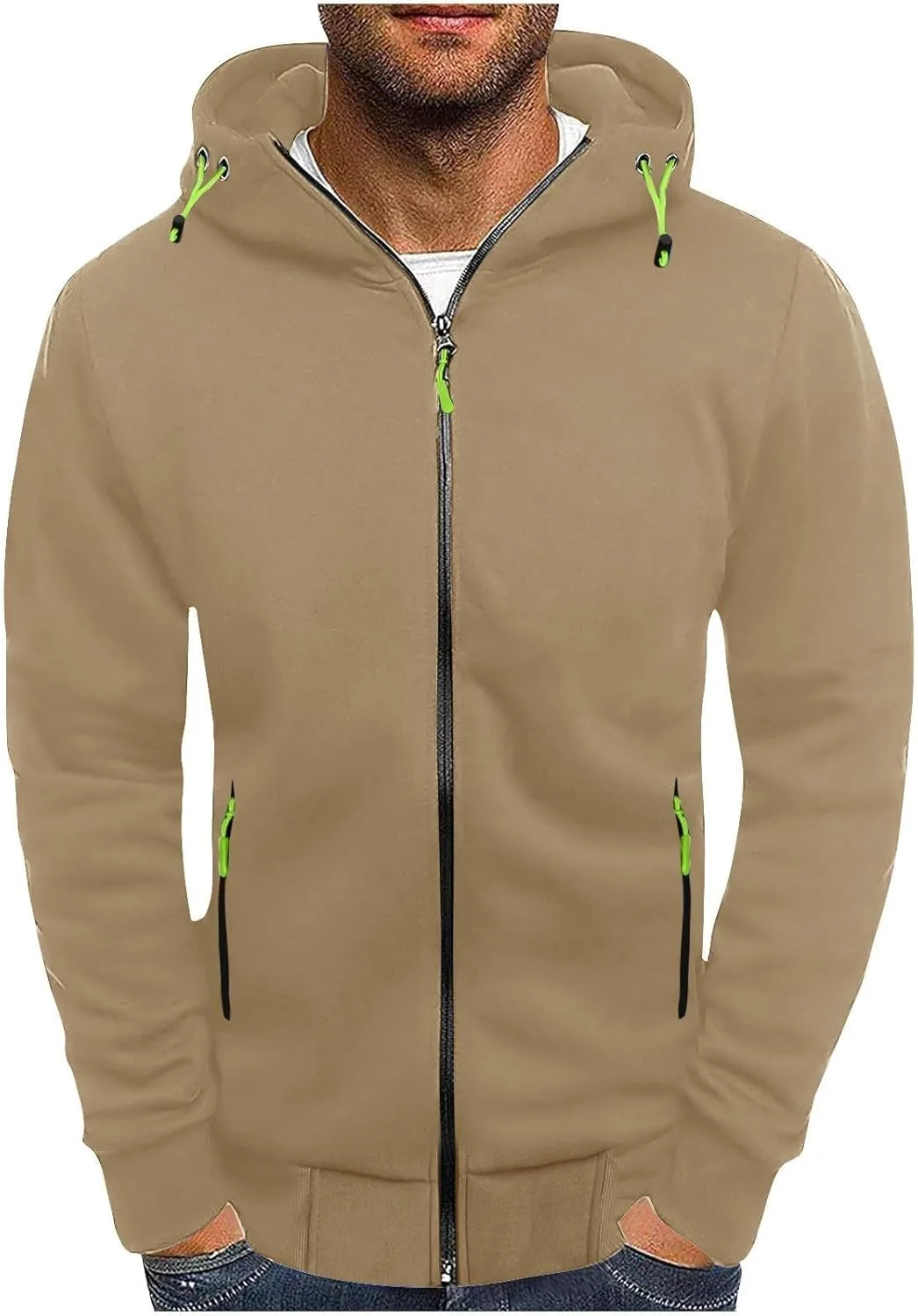 

Толстовка с капюшоном Casual Full Zip для мужчин YSERB