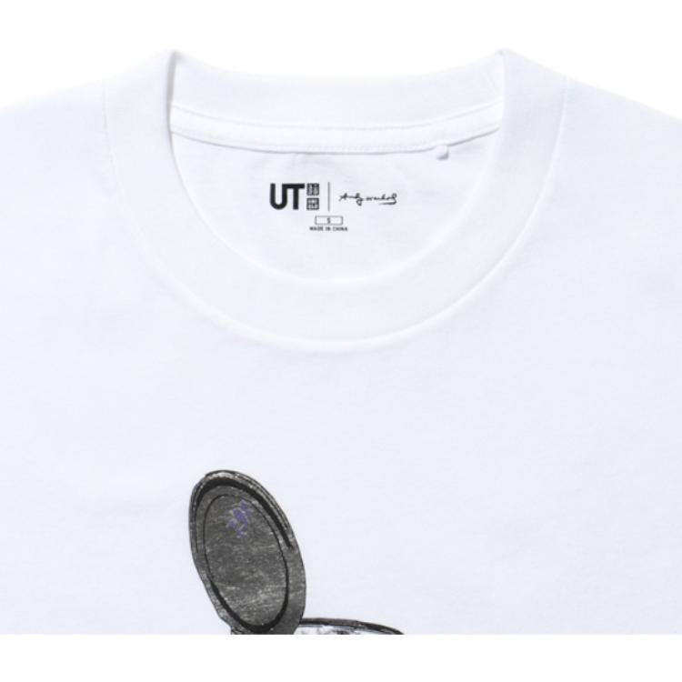 Футболка Andy Warhol Unisex 00 UNIQLO, белый — фото 4