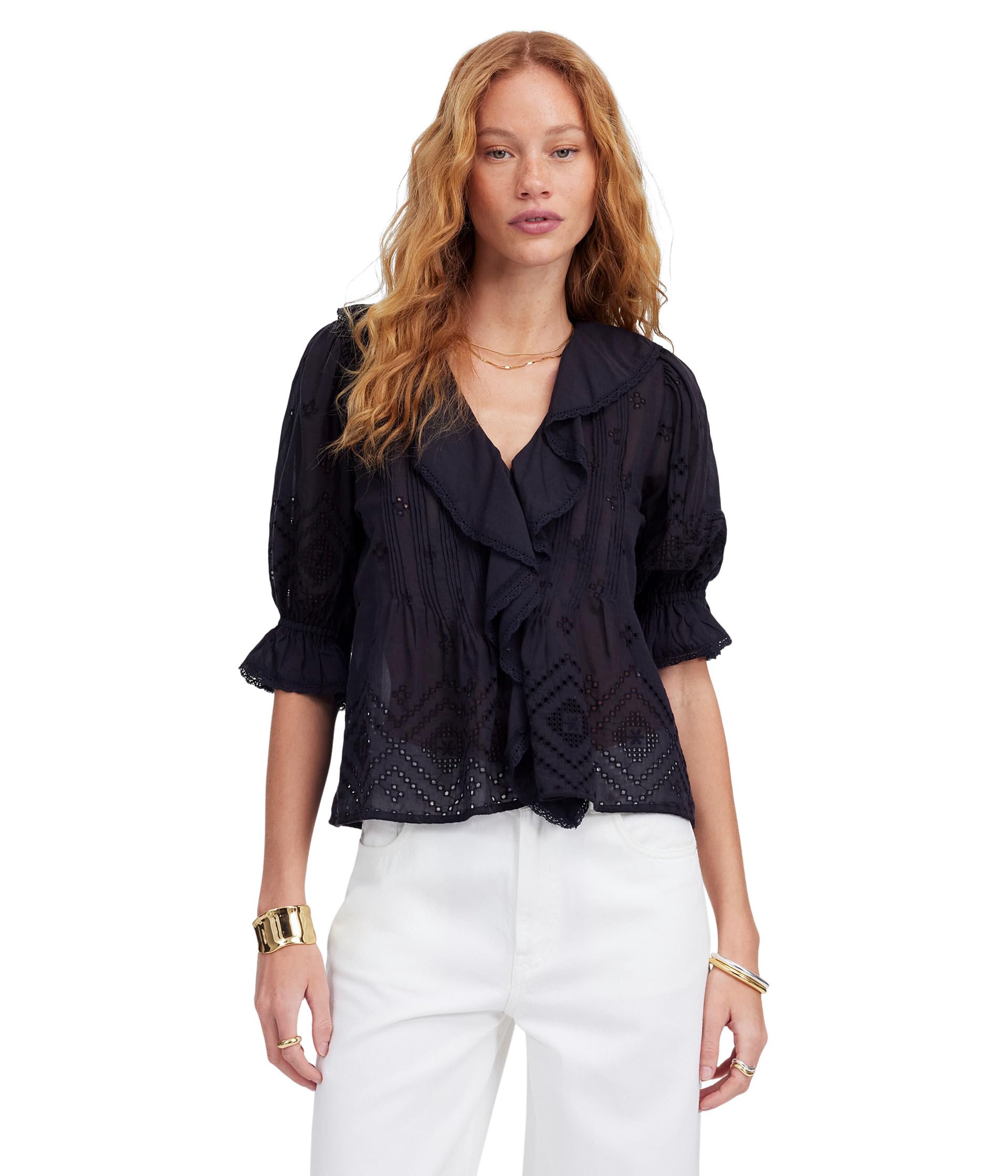 

Топ Madewell Kelly Top, цвет Jet Black
