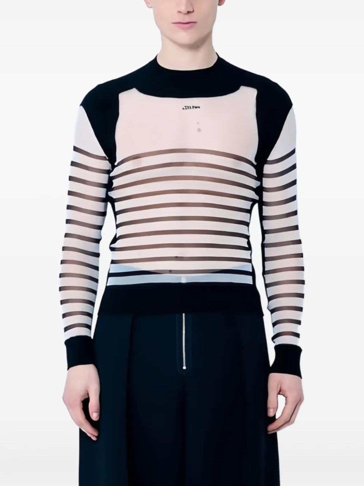 

Свитер Мариньер Jean Paul Gaultier, белый