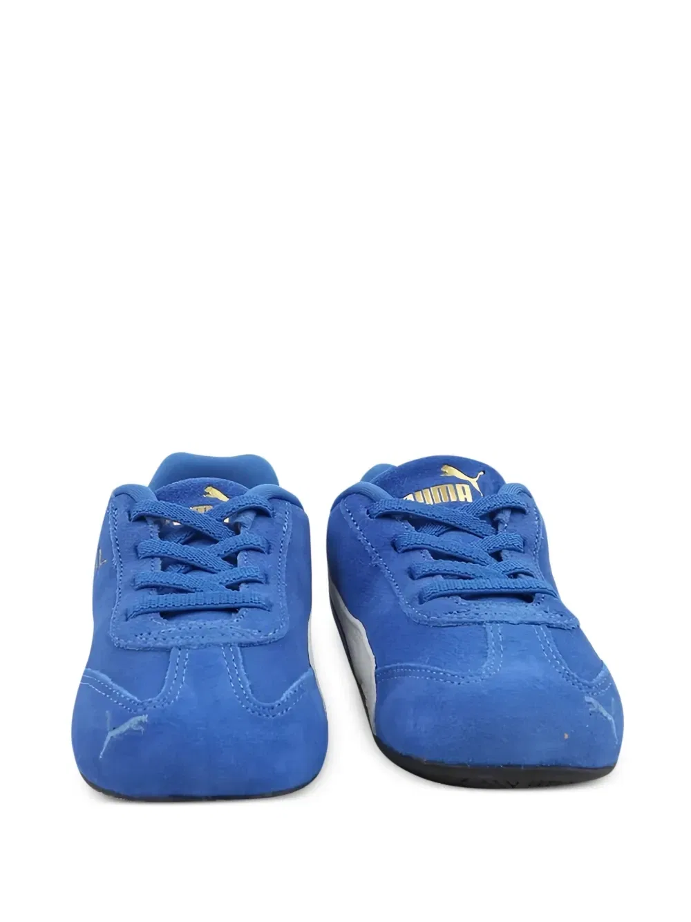 Кожаные кроссовки Speedcat Puma Kids, синий — фото 3