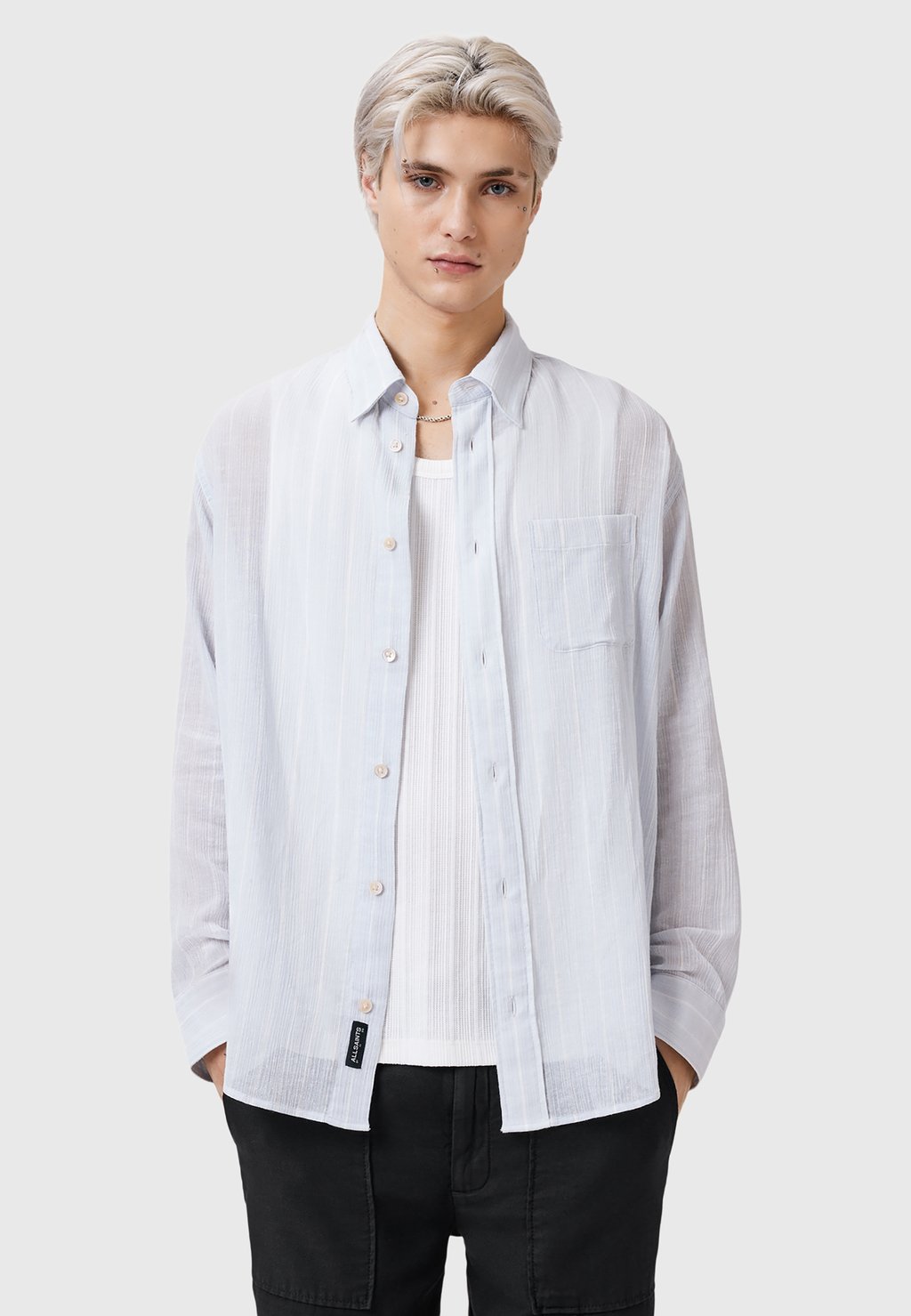 

Рубашка HOLME LS AllSaints, Blue