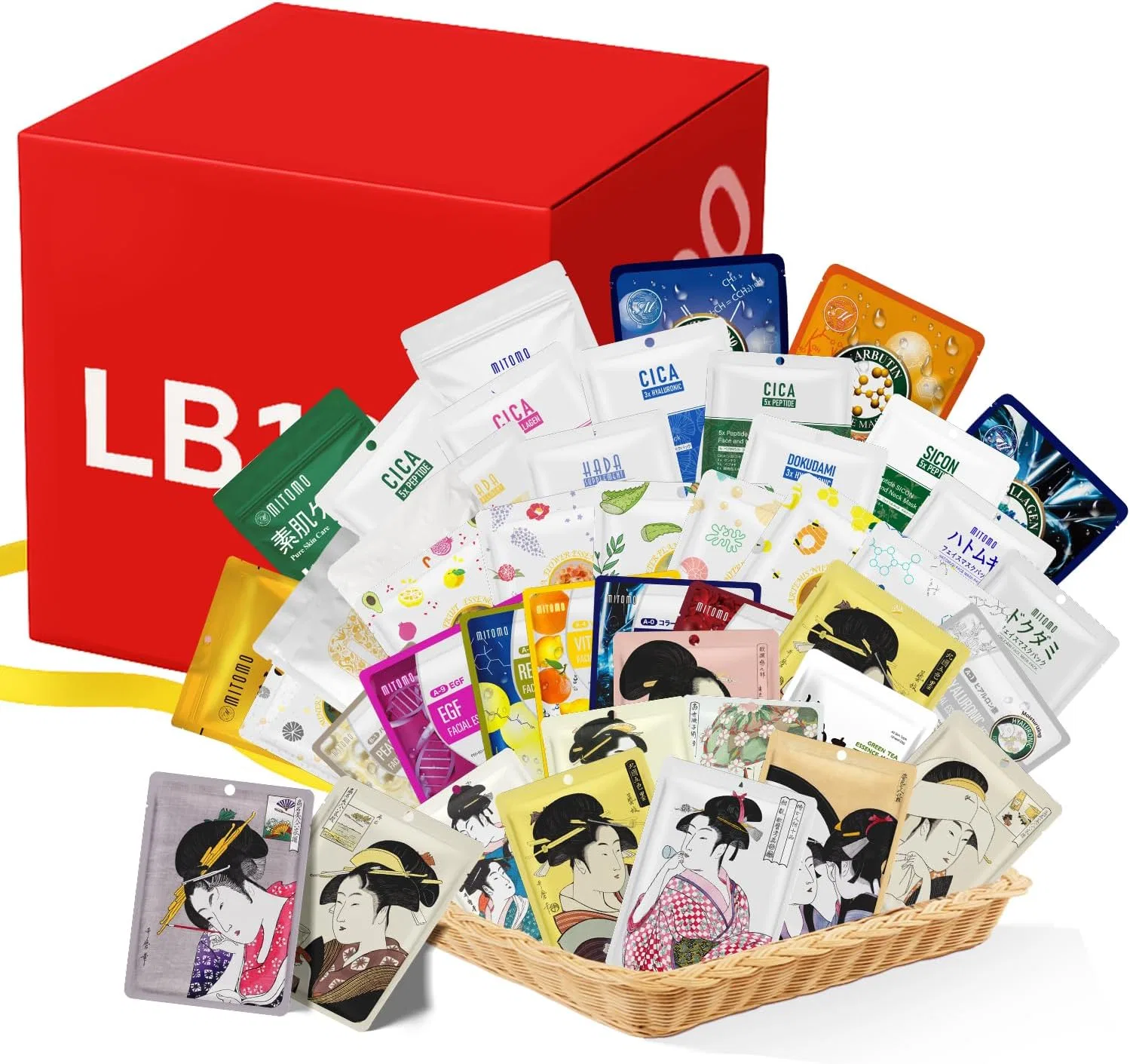 Набор для ухода за кожей Lucky Bag, 100 шт, Tomodachi, 25 мл