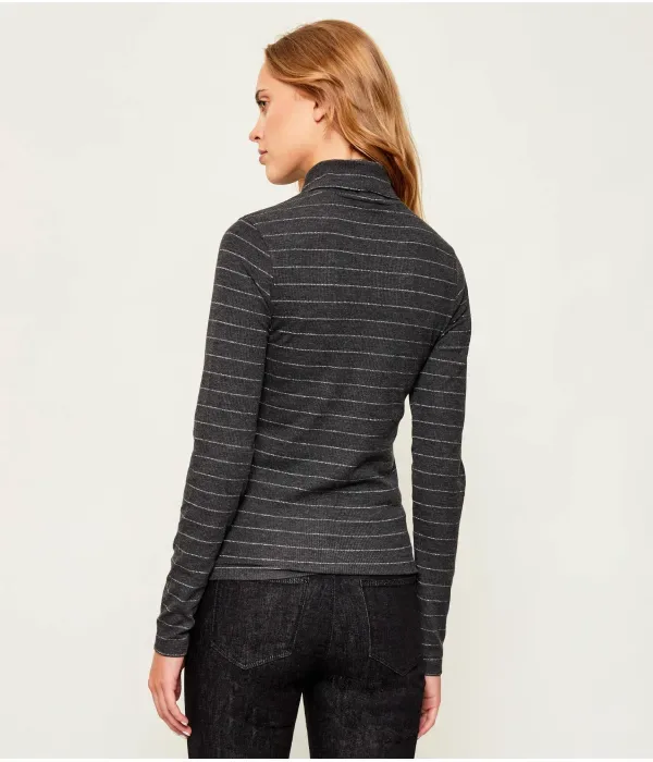 Водолазка slim fit Tommy Hilfiger, графитовый — фото 3