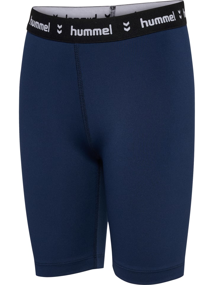 Hummel Облегающие шорты Hmljr Pulse Мультиспорт Девушки в синих платьях — фото 4