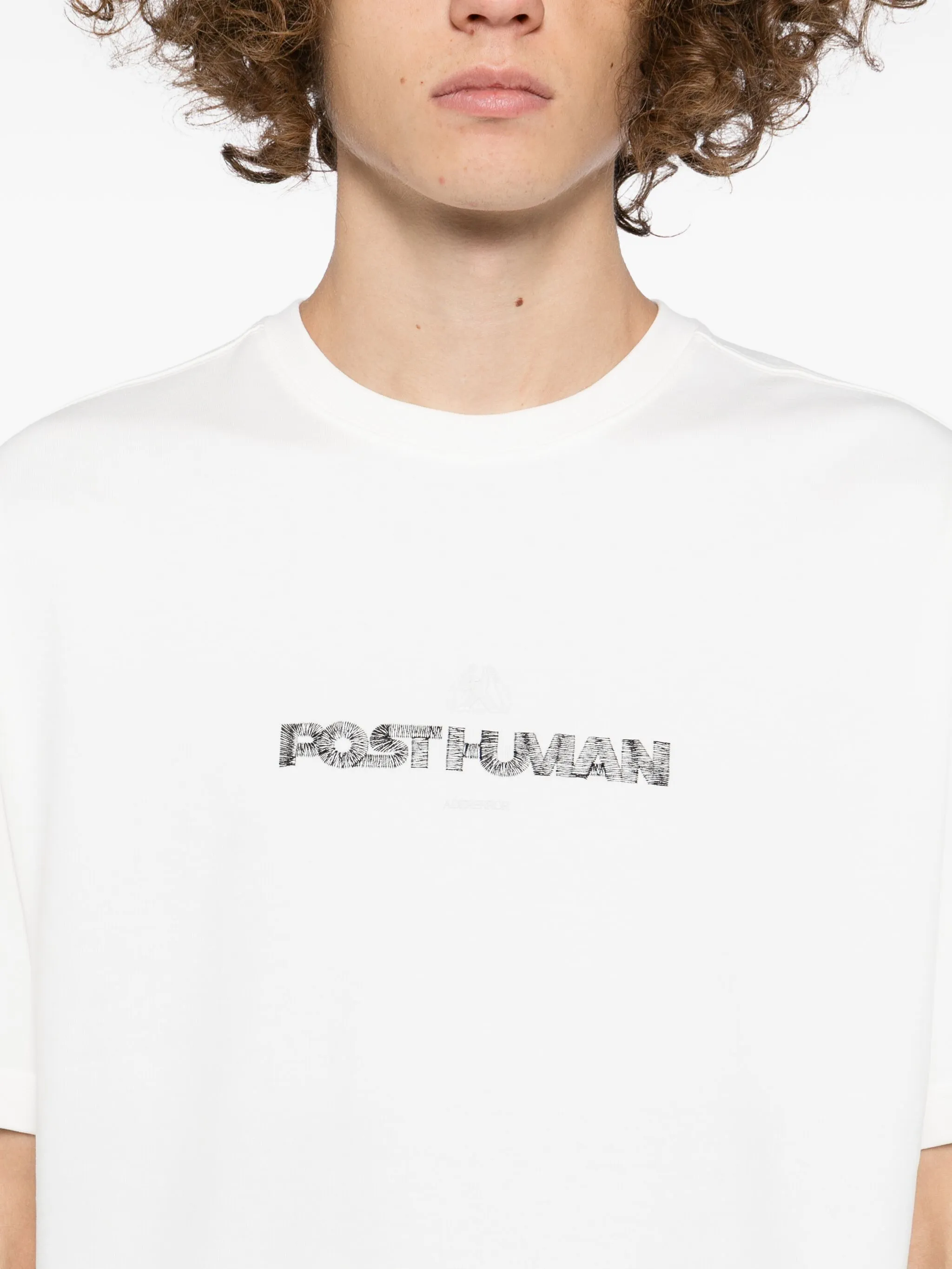 

Футболка с логотипом Ader Error, белый