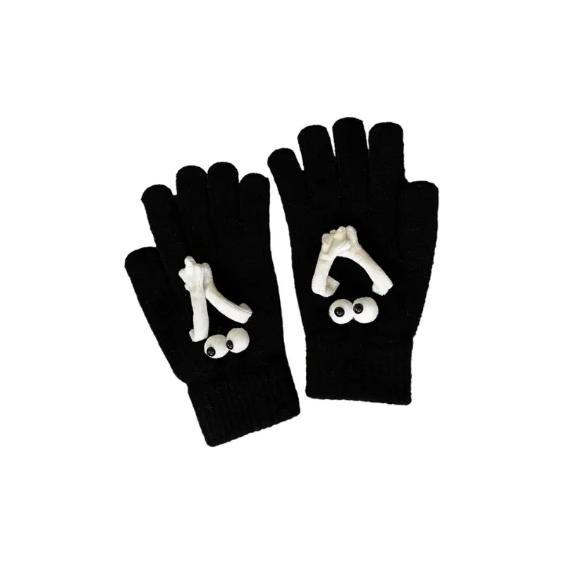 

J W Джерси перчатки унисекс, Black