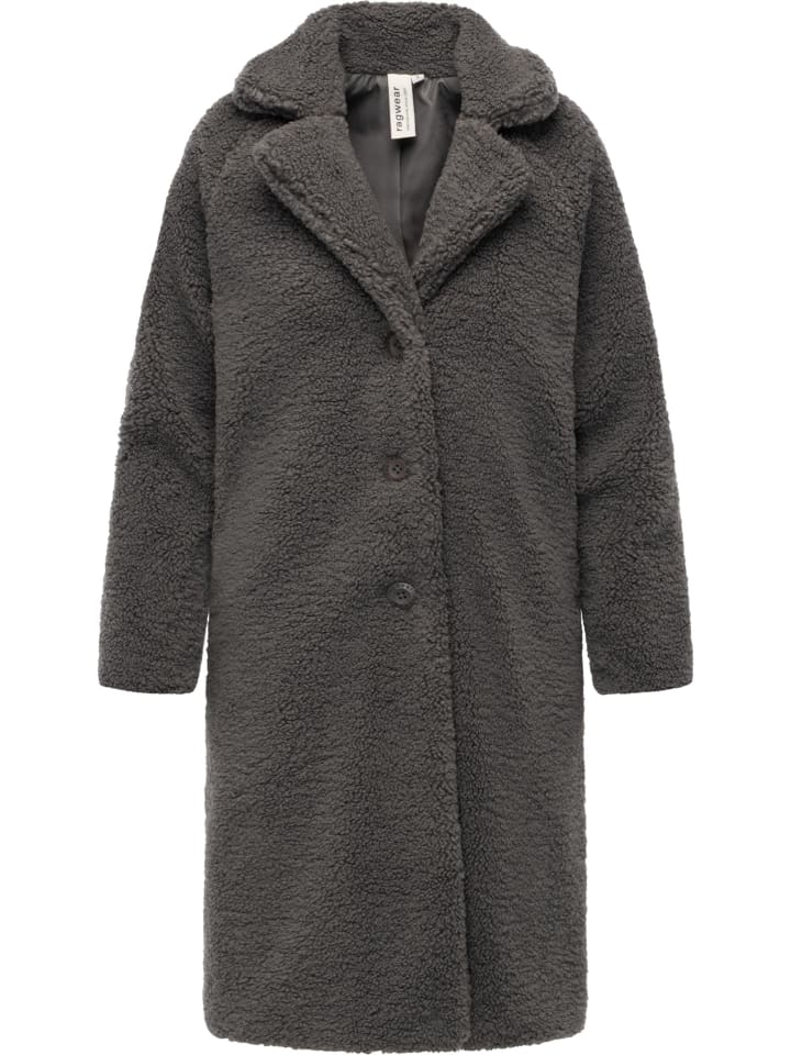 

Ragwear Пальто из искусственного меха Tedyco YOUMODO, цвет «каменный серый»