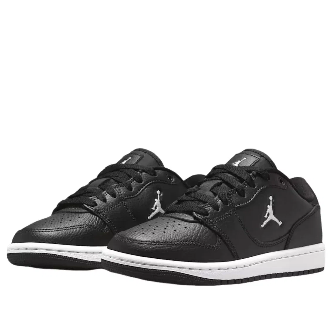 Кроссовки Air Jordan Court Connect Low 'Black White' IQ6016-001, черный — фото 2
