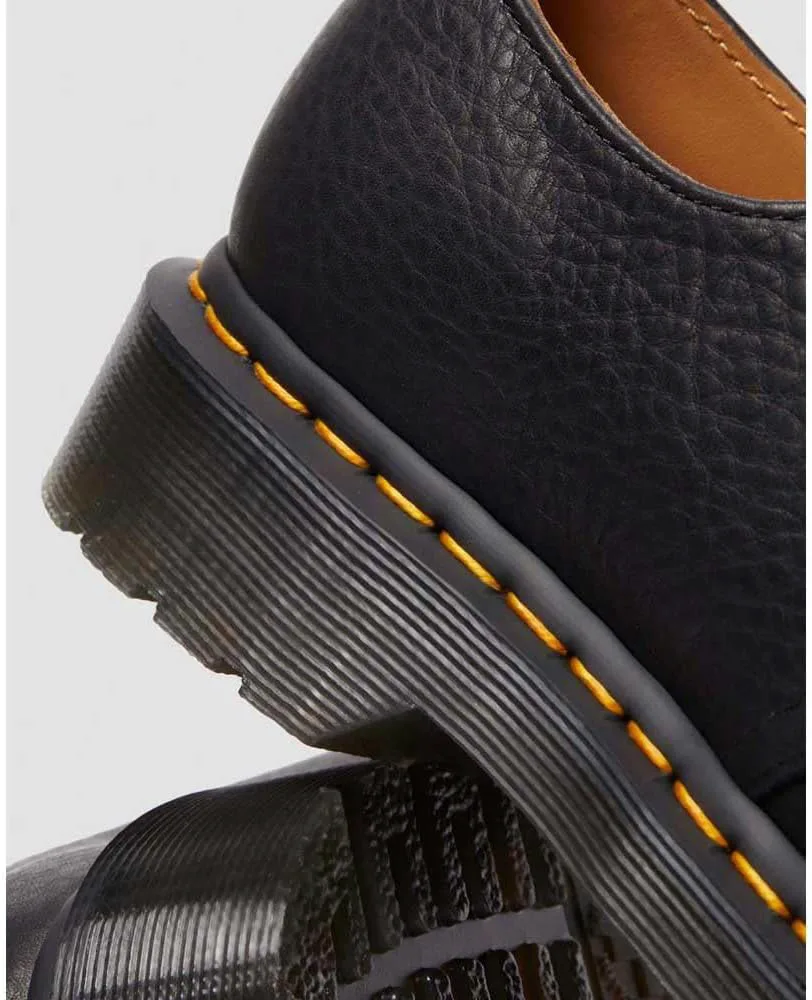 Кожаные оксфорды Dr. Martens 1461 для мужчин и женщин, черный — фото 4