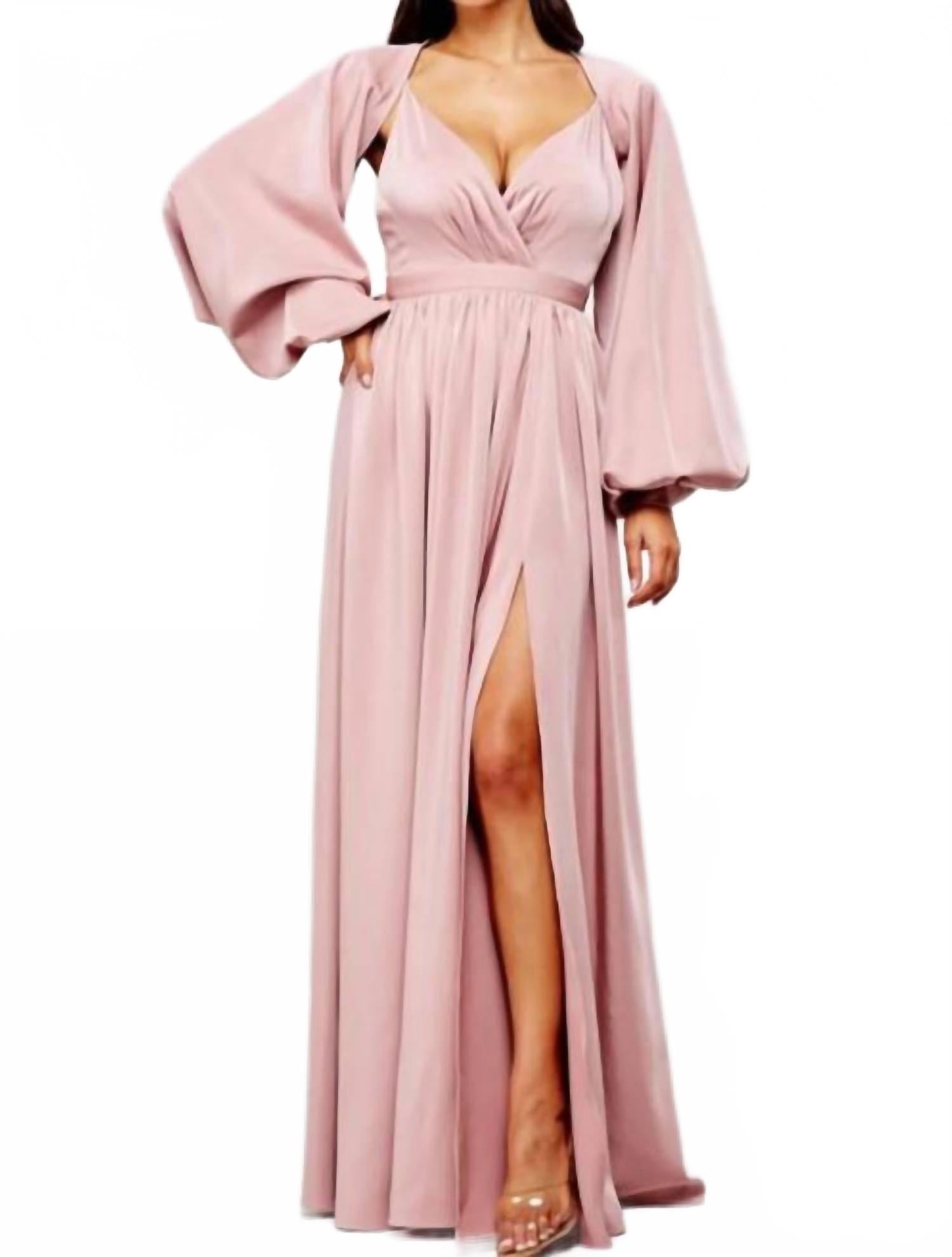 

Платье Aline в розовато-лиловом цвете L'ATISTE