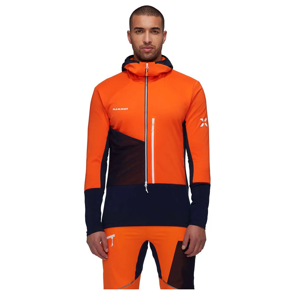 

Толстовка Mammut Eiger Speed Ml Hybrid half zip, оранжевый