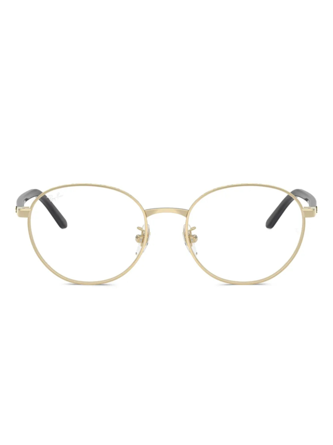 

Очки в круглой металлической оправе RB6538D Ray-Ban, золотой