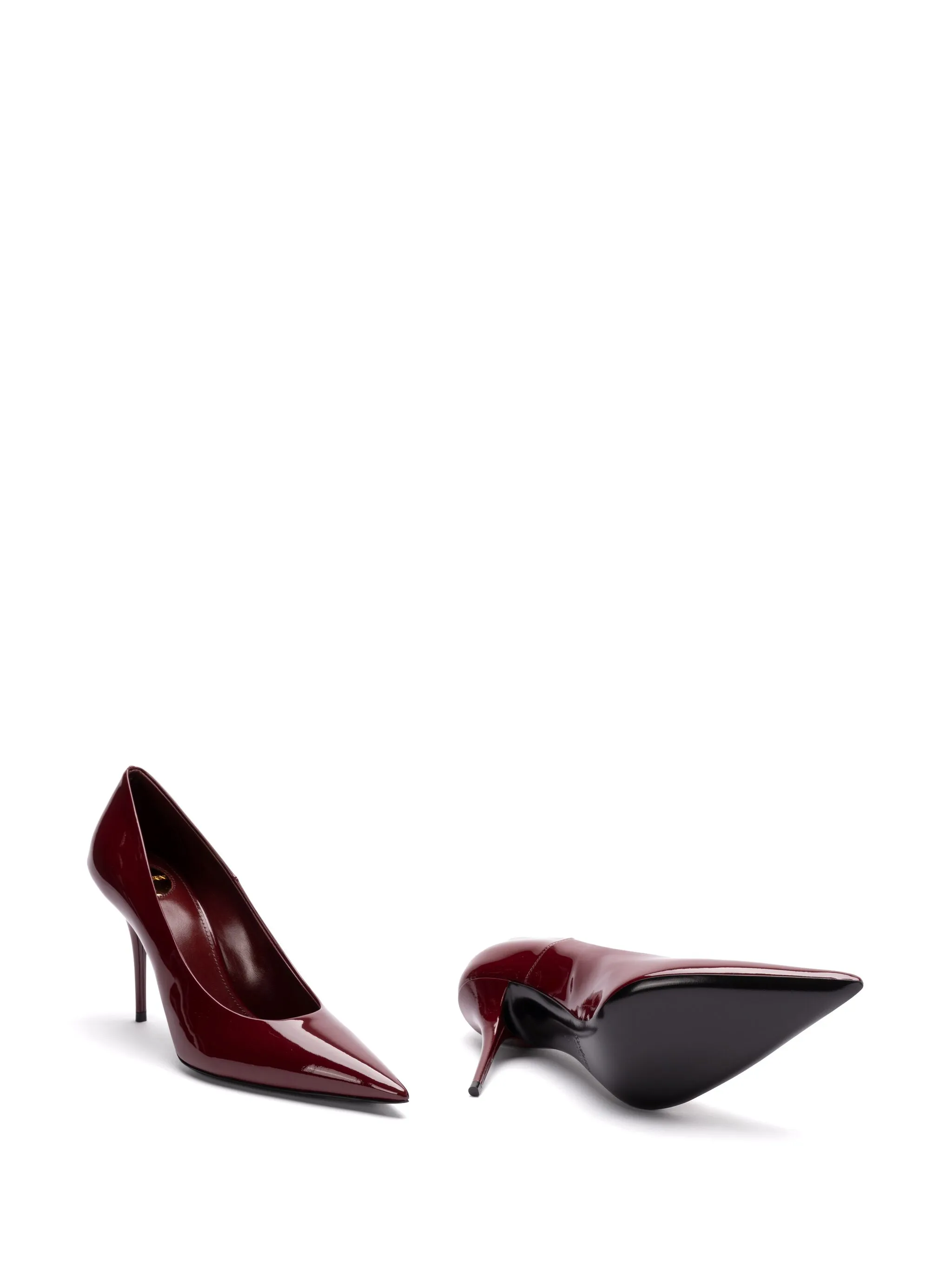 Туфли Norma 90 Saint Laurent, красный — фото 4