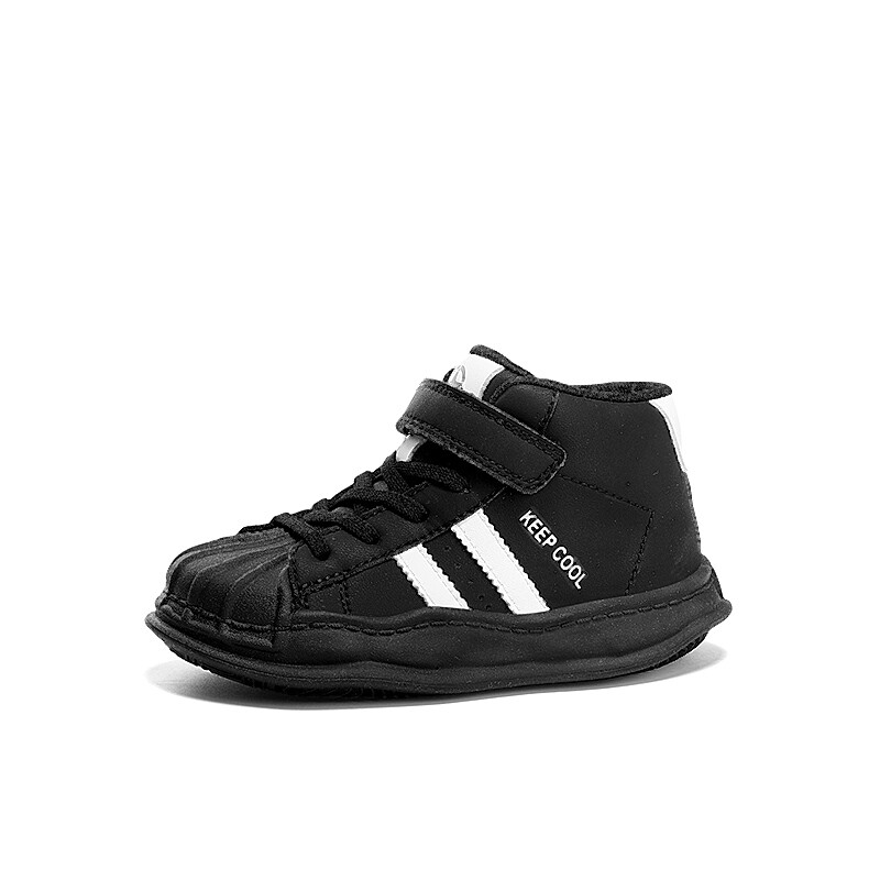 Кроссовки Jeep Kids Skateboarding Shoes Kids High-top Black, черный — фото 2