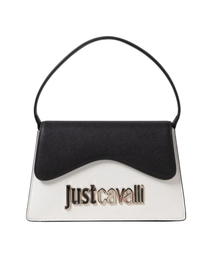 

Двухцветная сумка с верхней ручкой Just Cavalli, белый