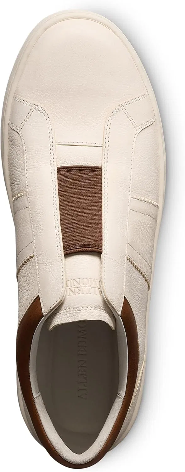 Мужские кроссовки Allen Edmonds Lafayette, White Leather — фото 4