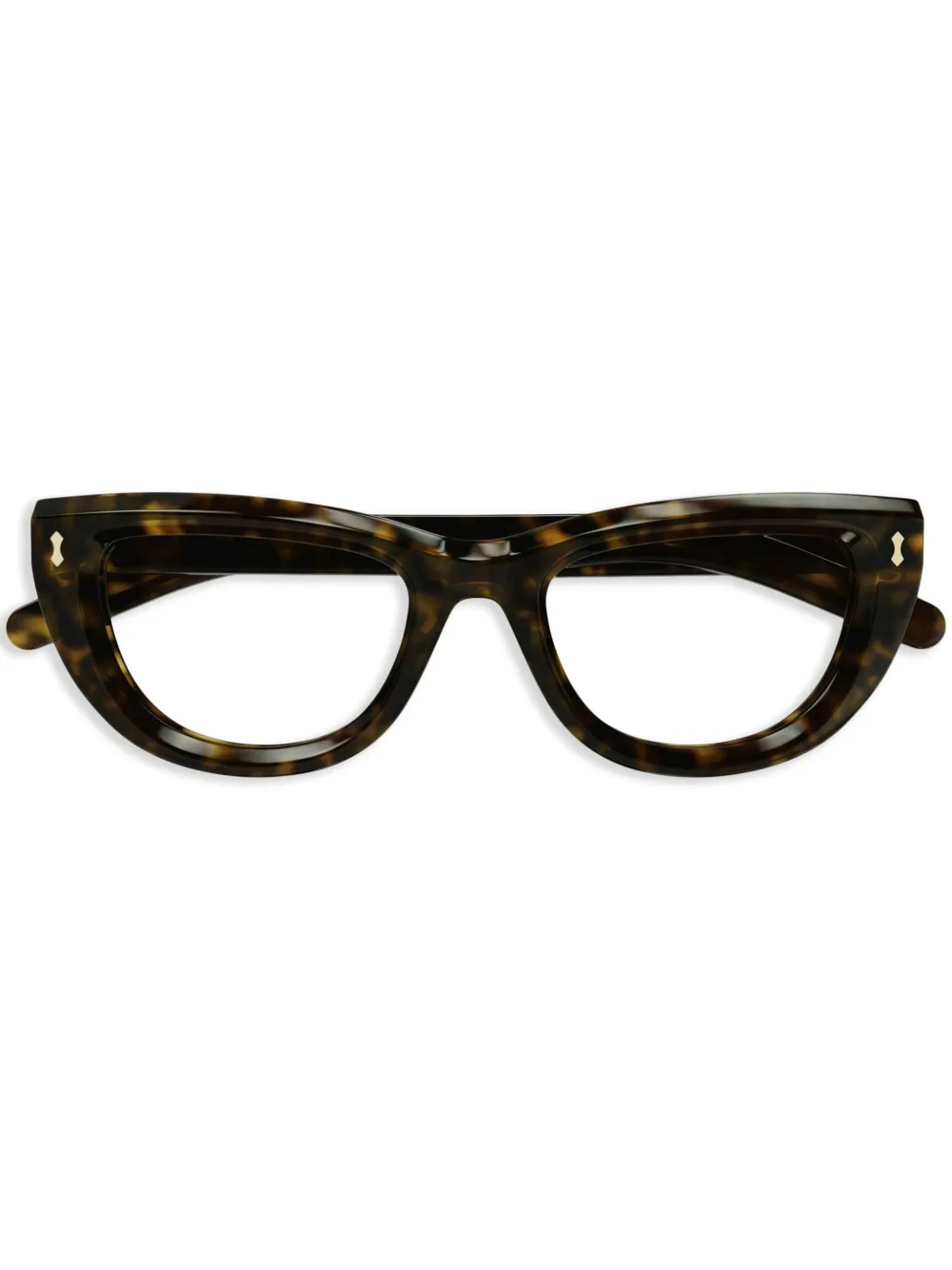 

Очки в круглой оправе Gucci Eyewear, коричневый
