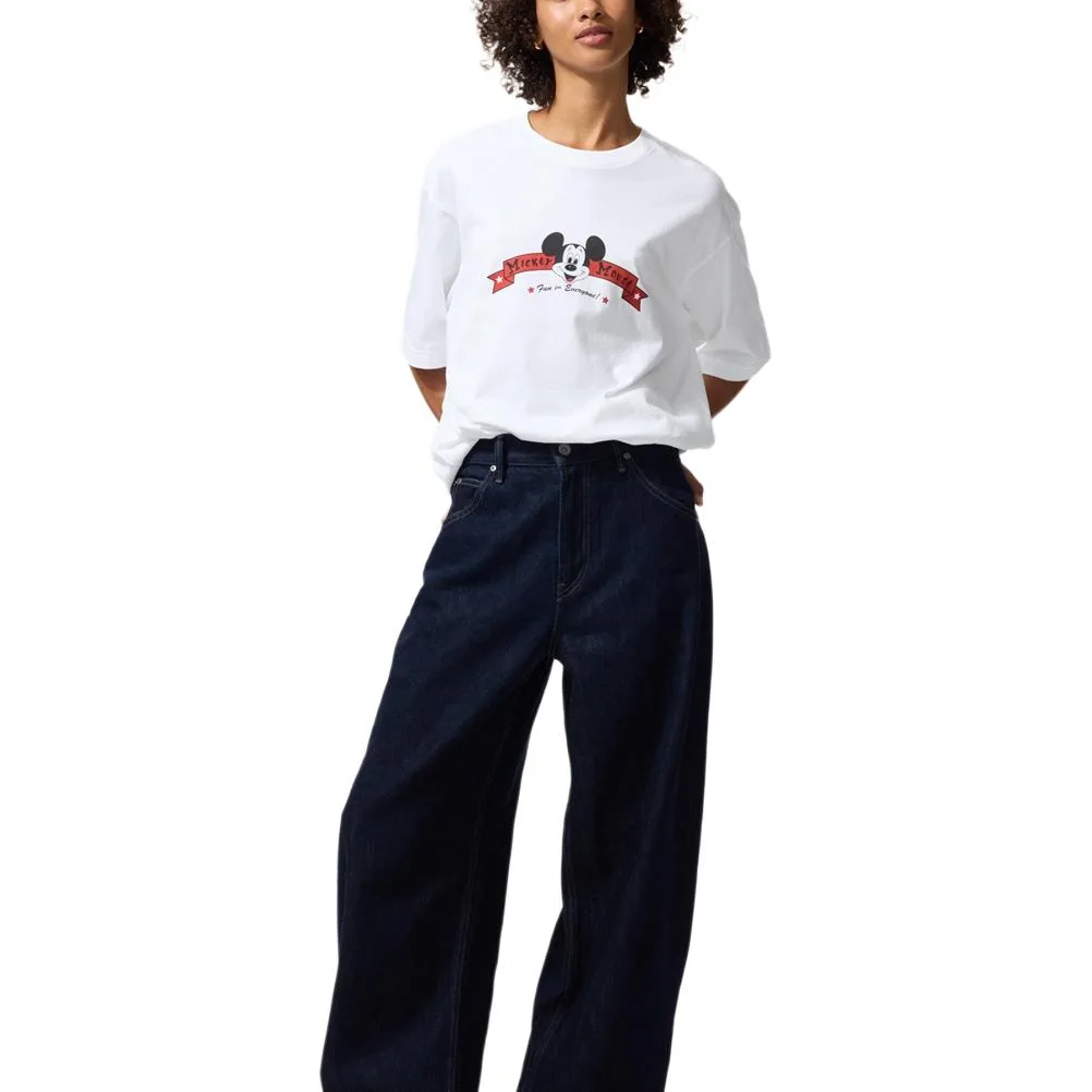 Футболка Disney MAGIC For ALL SS26 Unisex UNIQLO, белый — фото 3
