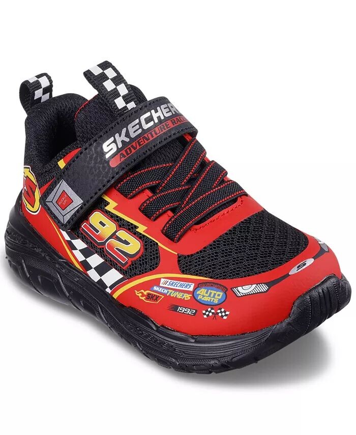 

Повседневные кроссовки Skech Tracks с ремешком для малышей от Finish Line Skechers, мультиколор
