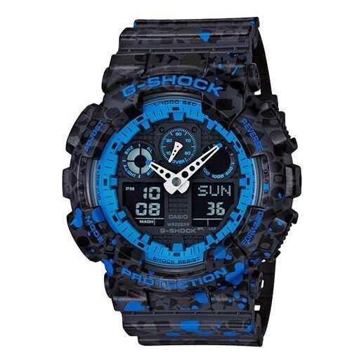

Часы CASIO G-Shock Analog-Digital 'Blue', синий