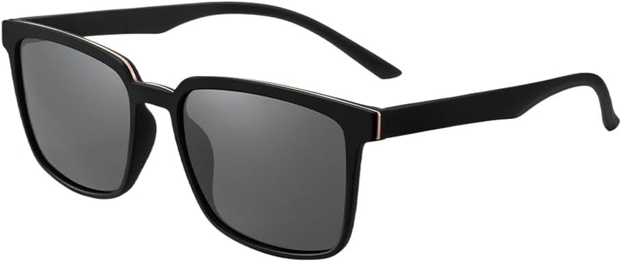 

Мужские поляризованные солнцезащитные очки классического дизайна, защищающие глаза, черные, для мужчин, для использования на открытом воздухе и вождения UJNHGQ, Black Polarized