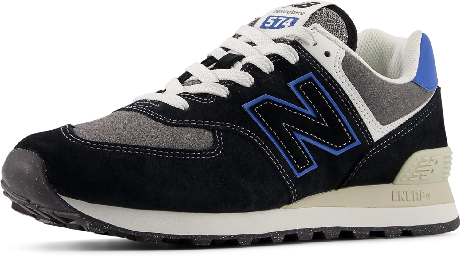 

Кроссовки New Balance Unisex-Adult 574 V2 Unisex, черный/синий