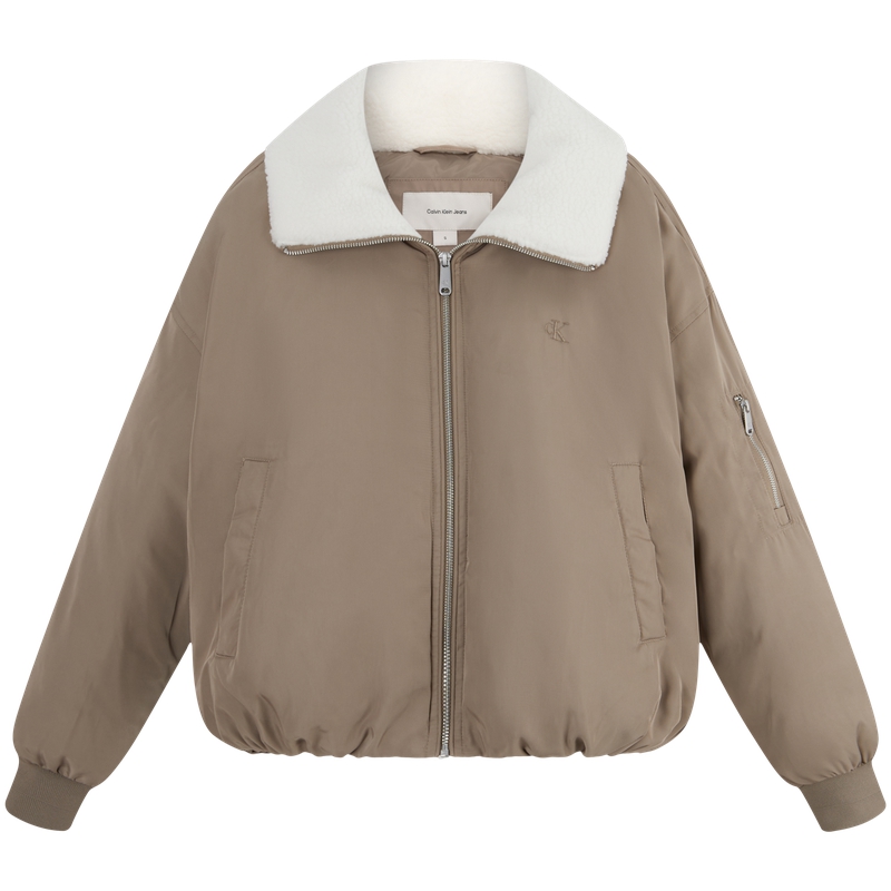 

Calvin Klein Женская пуховая куртка, PAV-Earth Brown