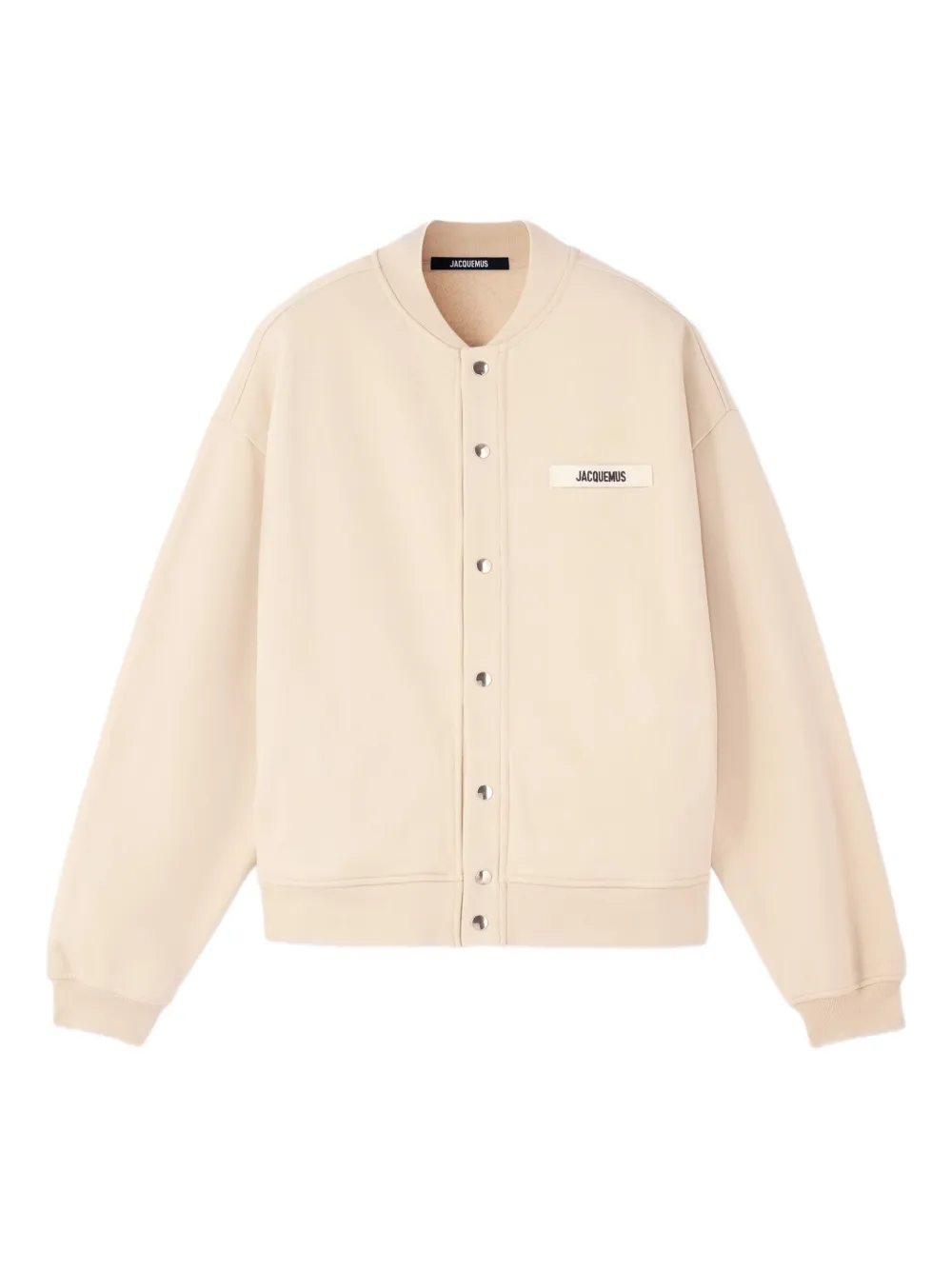 

Кардиган Gros Grain с застежкой на пуговицы и логотипом JACQUEMUS, нейтральный